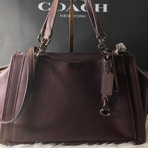 38550 - Coach Dreamer 36 in Pebble Leather - Picture 3 of 15